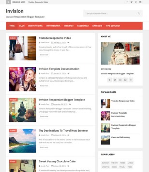 Invisionblogger template
