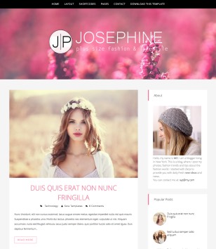 JosePhineblogger template