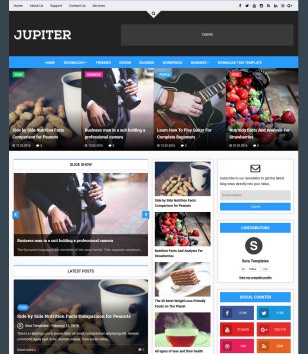 Jupiterblogger template