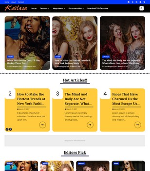 Kailasablogger template