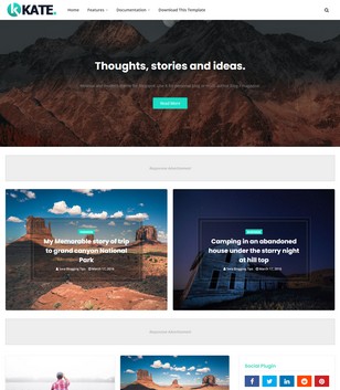 Kateblogger template