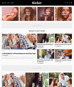 Kickerblogger template