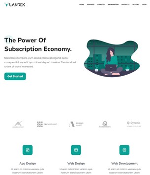 Landekblogger template