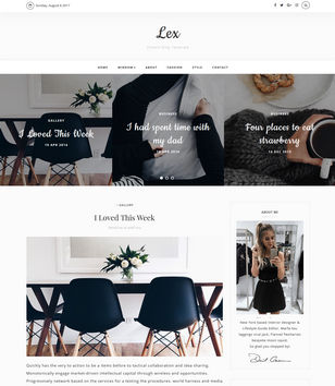 Lexblogger template