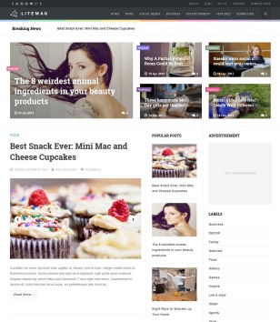 LiteMag Responsiveblogger template