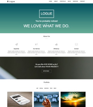 Logueblogger template