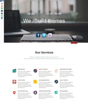 Luna Folio Responsiveblogger template