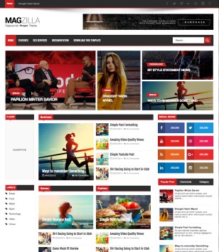 Mag Zillablogger template