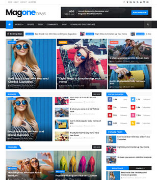 MagOne Responsiveblogger template