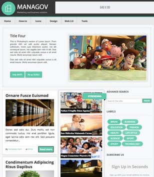 Managovblogger template