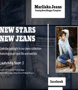 Marliska Jeans Soonblogger template
