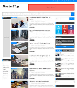 Master Blogblogger template