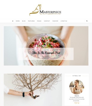 MasterPiece Sliderblogger template