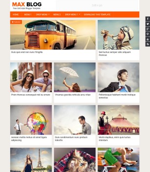 Max Blog Responsiveblogger template