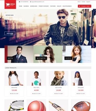 Mega Shopblogger template