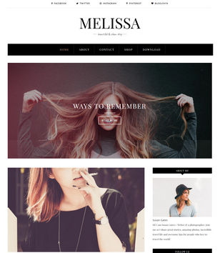Melissablogger template