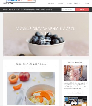 Melody Responsiveblogger template