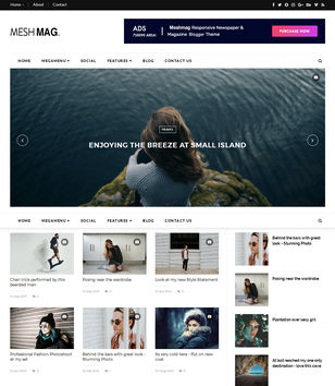 MeshMag Magazineblogger template