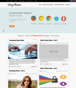 Mini T Responsiveblogger template
