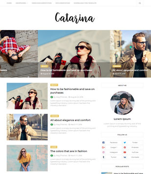 Catarinblogger template