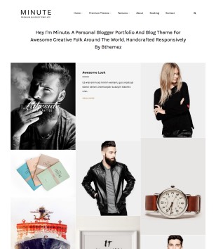 Minute Responsiveblogger template