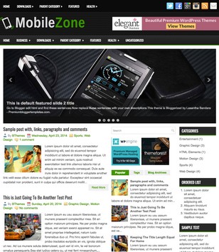 MobileZoneblogger template