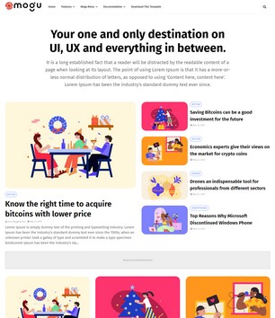 Mogublogger template