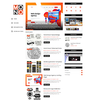Monoblogger template