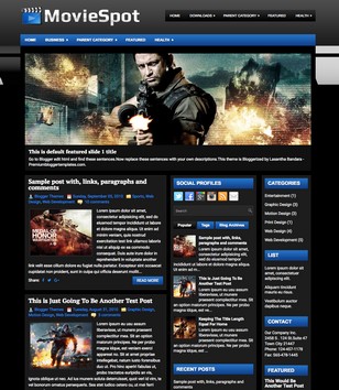 MovieSpotblogger template