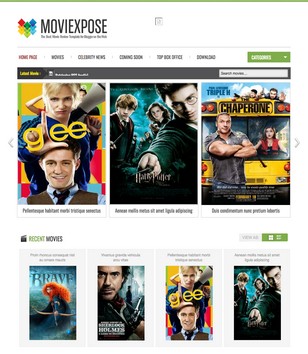 MovieXpose Responsiveblogger template