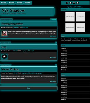 N2y Shadowblogger template
