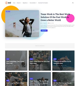 Neesiblogger template
