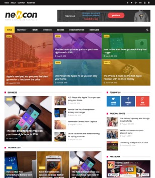 NewConblogger template