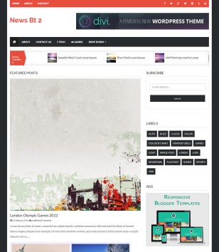 News BT V2blogger template
