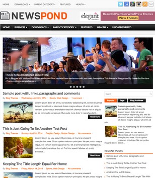 NewsPondblogger template