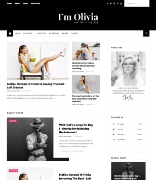 Olivia Darkblogger template