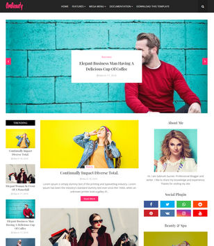 OmBeautyblogger template