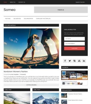 Omeo Responsiveblogger template