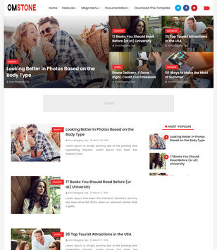 OmStoneblogger template
