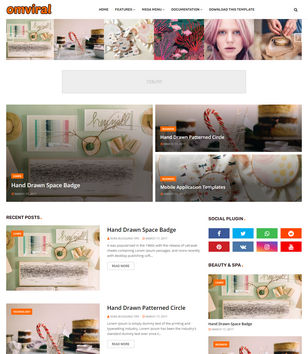 OmViralblogger template