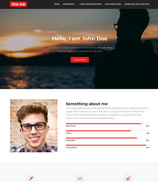 OneJobblogger template