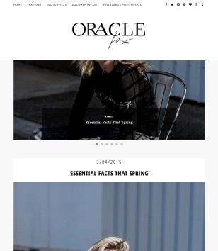 Oracleblogger template