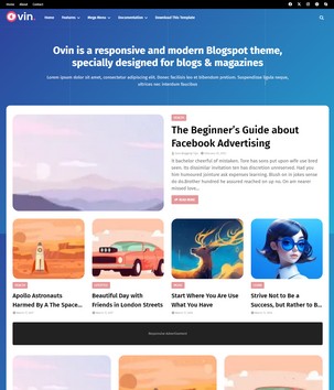 Ovinblogger template