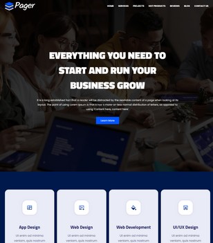 Pagerblogger template