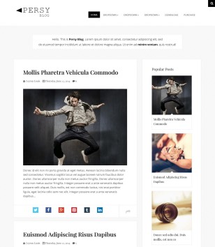 Persy Responsiveblogger template