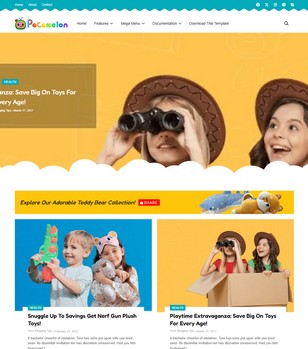 Pocomelonblogger template