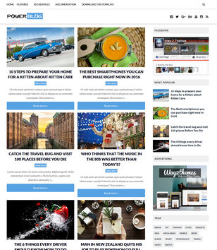 Power Blogblogger template