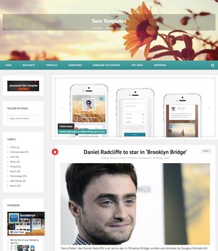Profiliya Responsiveblogger template