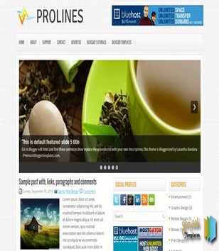 ProLinesblogger template