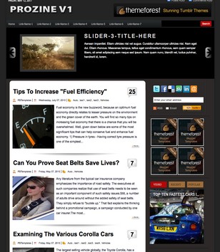 Prozine v1blogger template